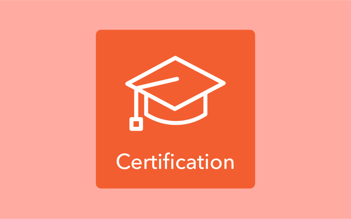 Certification illustration