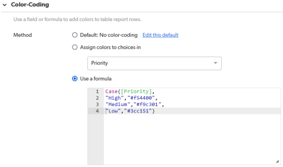 Creating customized, personal reports in Quickbase